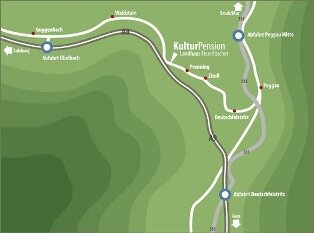 Anfahrtsplan Prenning